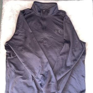 Men’s Black Under Armour 1/4 Zip Sweatshirt